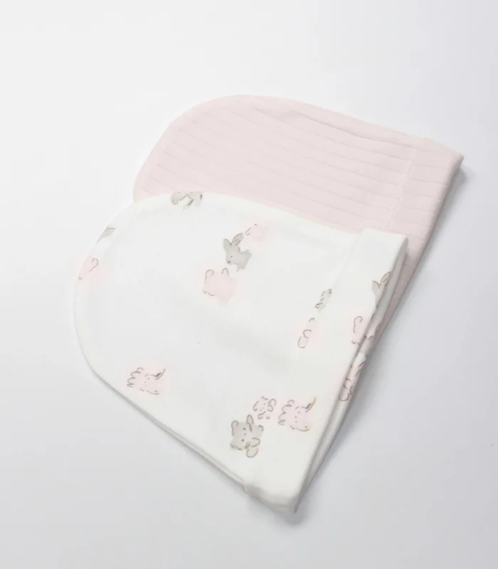 Bistyle 2li Şapka Love You Family 90185 Pudra