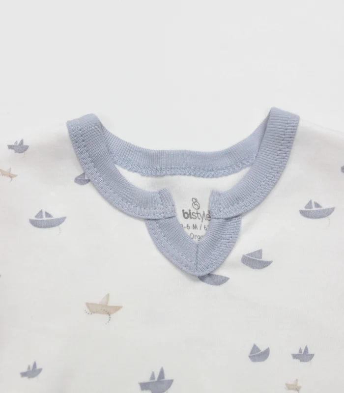 Bistyle 2li Takım Little Boats 14127 Ekru