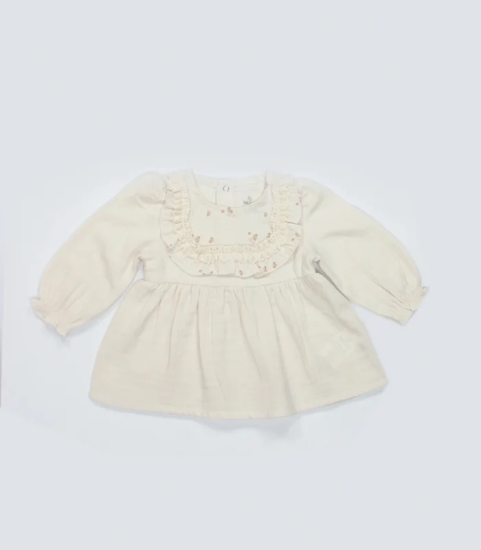 Bistyle 2li Takım Müslin Daisy Flowers 14130 Somon