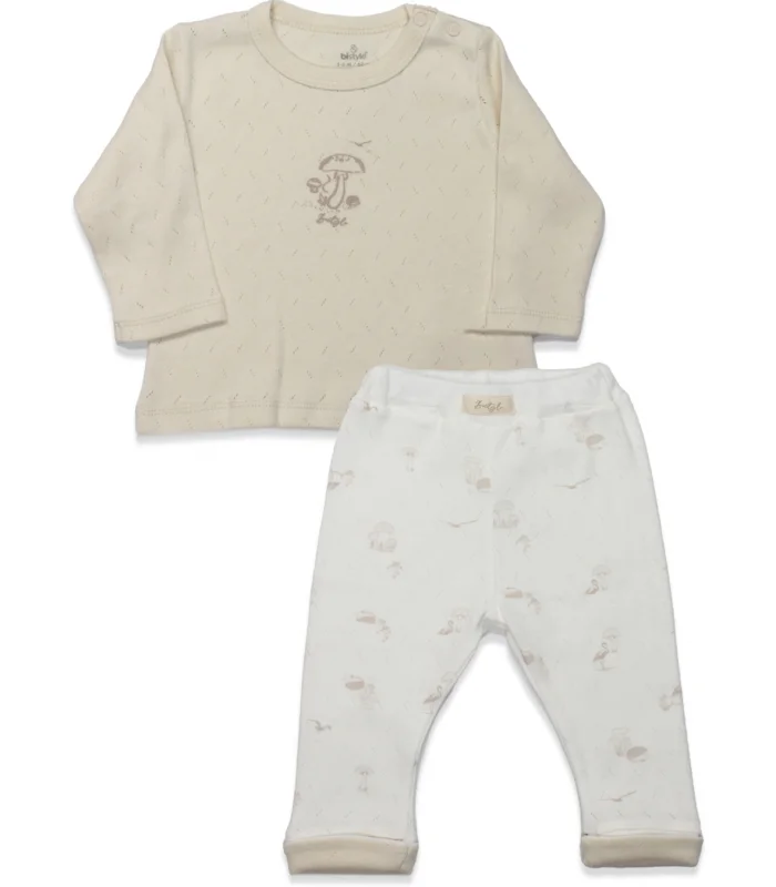 Bistyle 2li Takım My Favorite Zoo 14149 Ekru