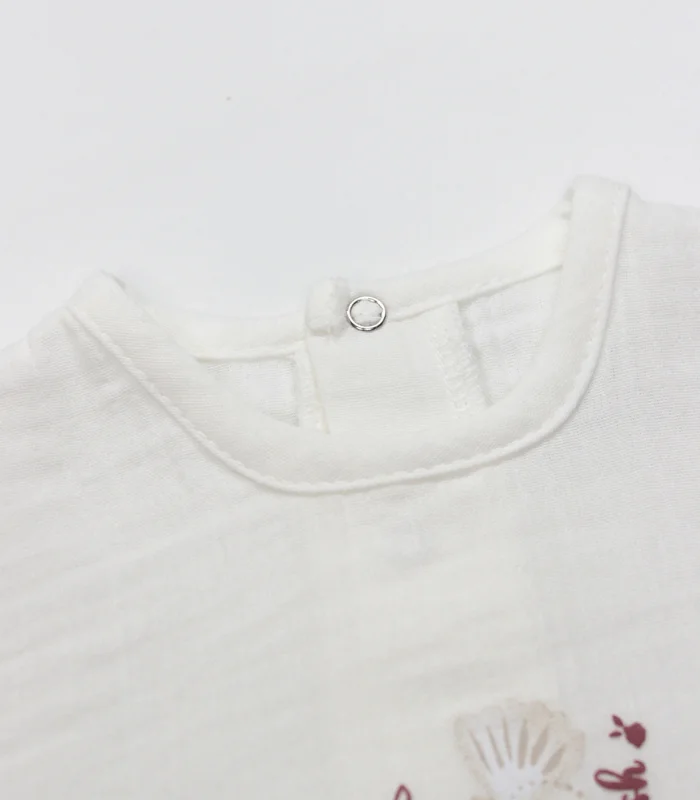 Bistyle 2li Takım Şort Müslin Starfish Wishes 14124 Pembe