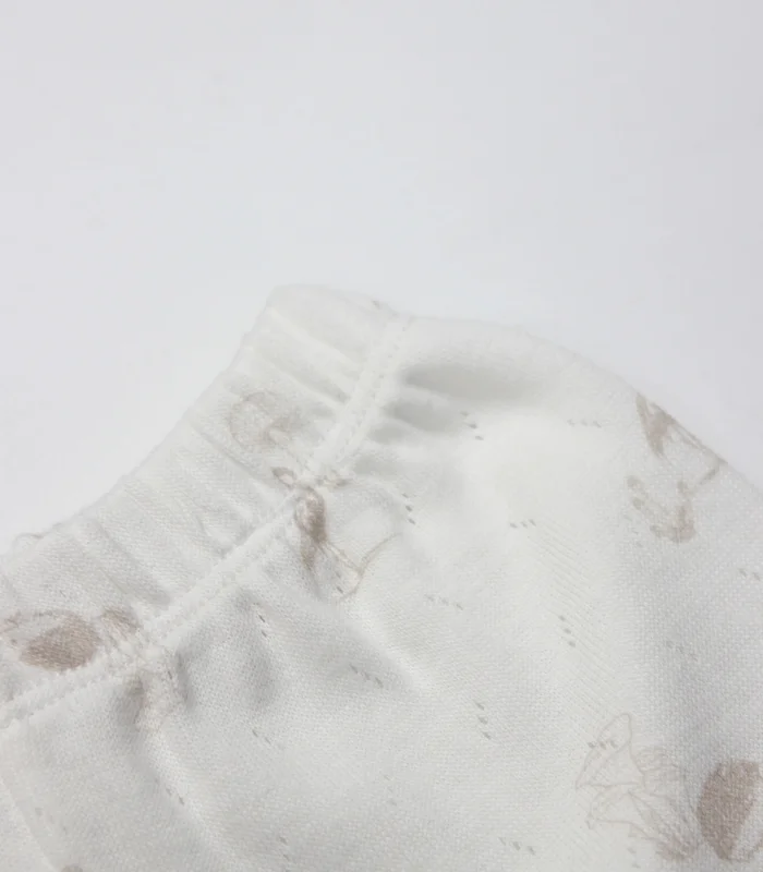 Bistyle 2li Takım Şortlu My Favorite Zoo 14150 Ekru