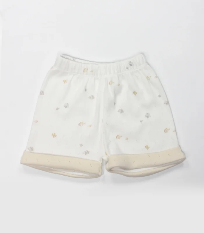 Bistyle 2li Takım Şortlu Ocean And Starfish 14148 Ekru