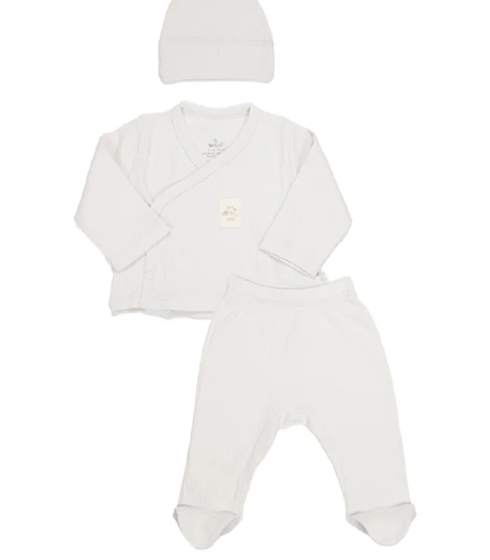 Bi̇style 3lü Zibin Takim Modal Lovely Fishing 13119 Ekru