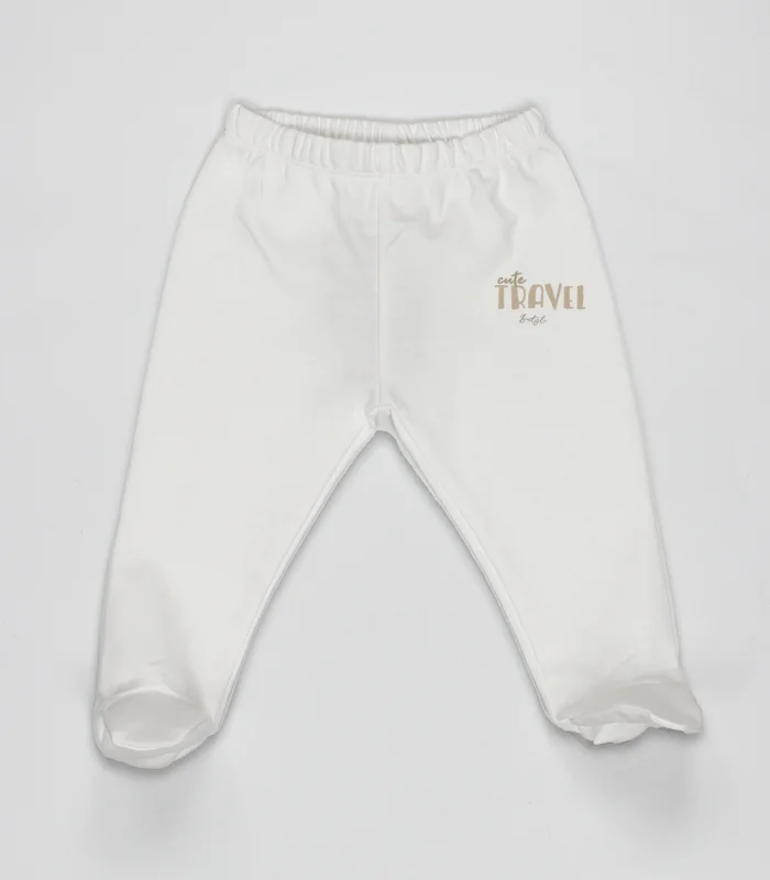 Bistyle 3lü Patikli Alt Travel Clasic Kutulu 16165 Ekru