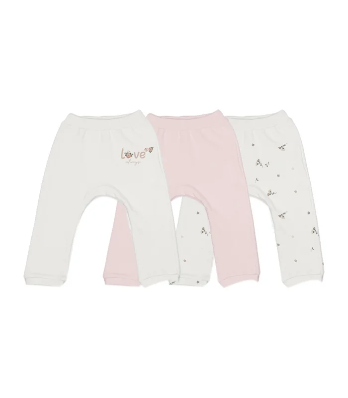 Bistyle 3lü Patiksiz Alt Love Grows Kutulu 16196 Ekru