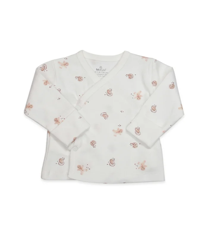 Bistyle 3lü Zıbın Takım Cookies Make Happy 13117 Ekru