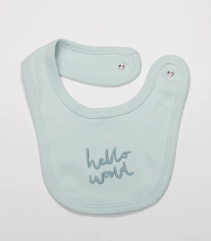 Bistyle 3lü Zıbın Takım Hello World 13105 Mint