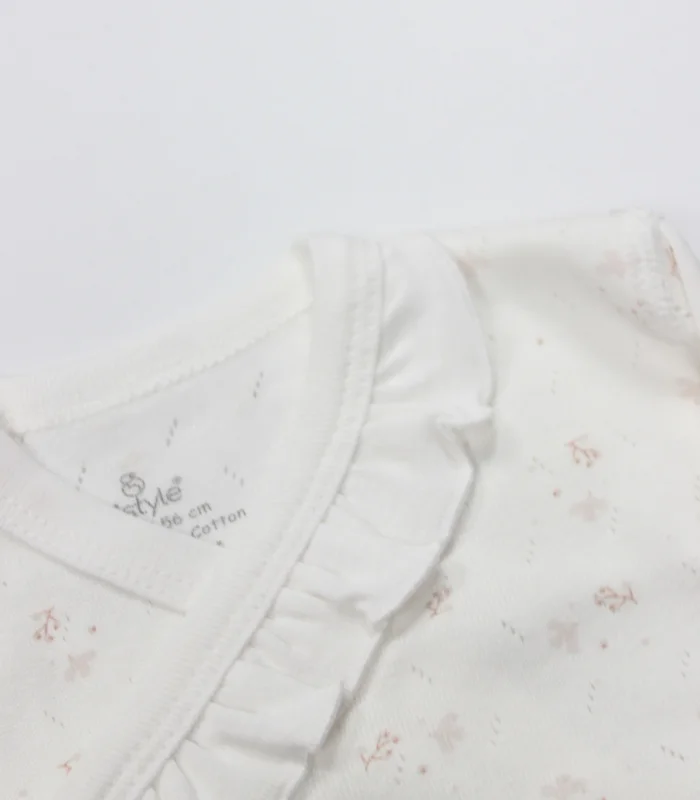 Bistyle 3lü Zıbın Takım Morning Sun 13131 Ekru