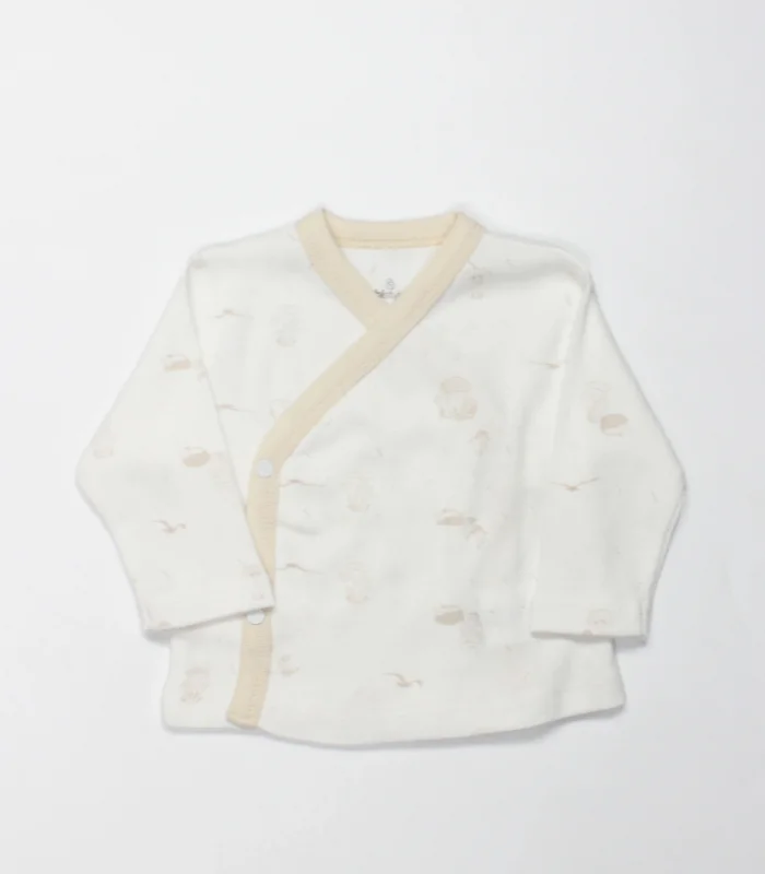 Bistyle 3lü Zıbın Takım My Favorite Zoo 13133 Ekru