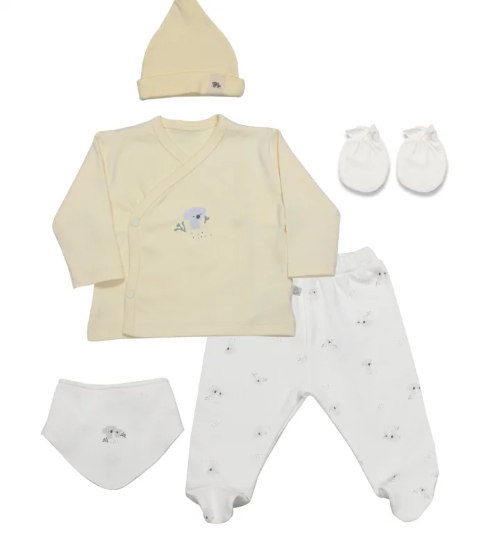 Bi̇style 5li Hastane Çıkışı Little Koala 12108 Gri Bej