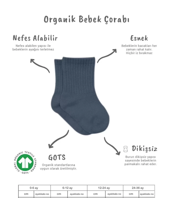 Bistyle 5li Penye Kaymaz Düz Soket Çorap 10121 Yeşil