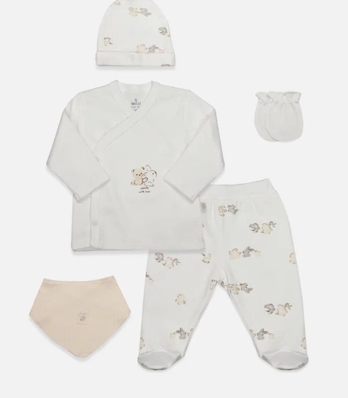 Bistyle 5li Hastane Çıkışı With You Family 12113 Bej