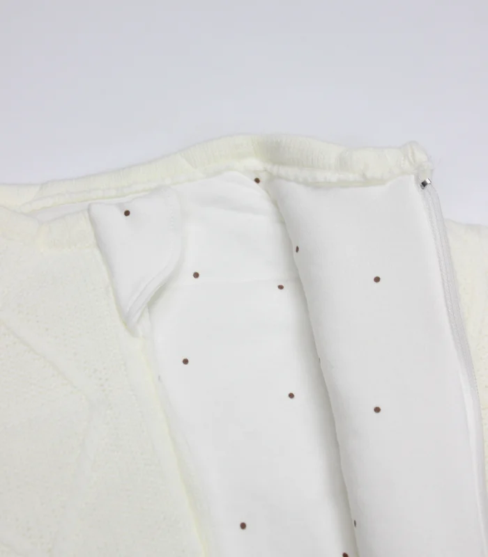 Bistyle Baby İn Swadding Triko Kundak 75108 Ekru