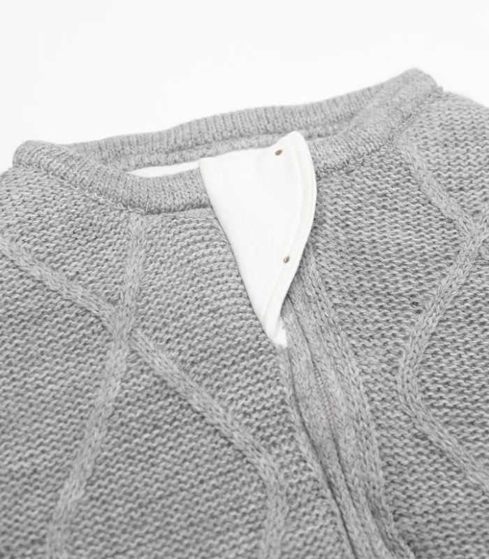Bistyle Baby İn Swadding Triko Kundak 75108 Gri