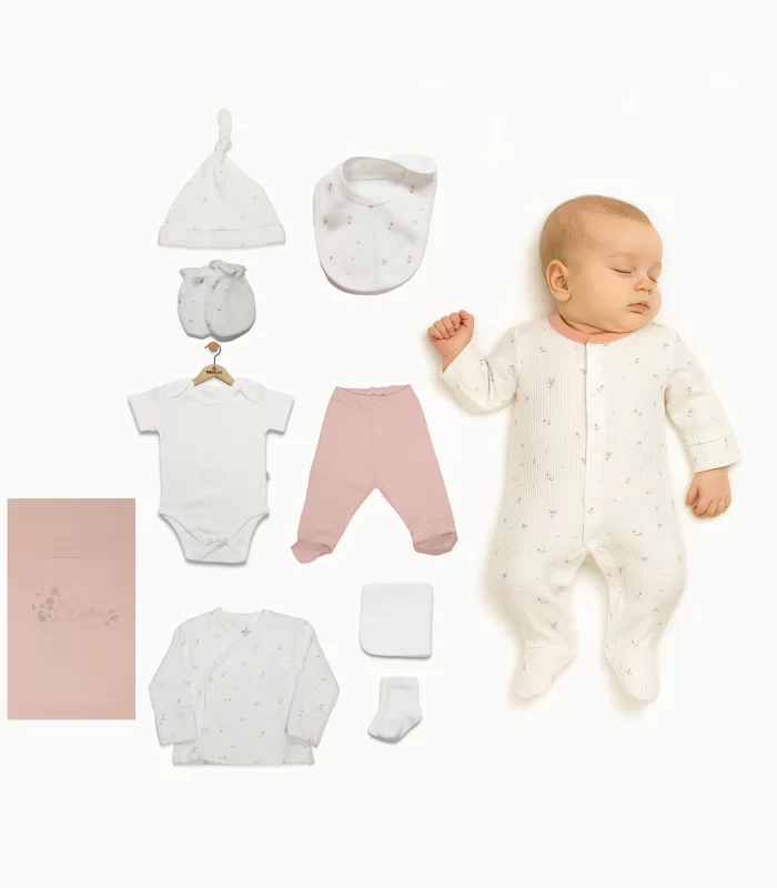 Bistyle Bloom White 10lu Hastane Çıkışı 11112 Ekru Gül Kurusu
