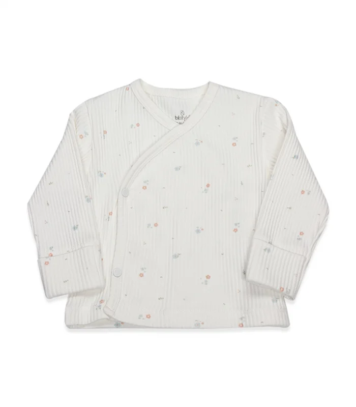Bistyle Bloom White 3lü Zıbın Takım 13112 Ekru Gül Kurusu