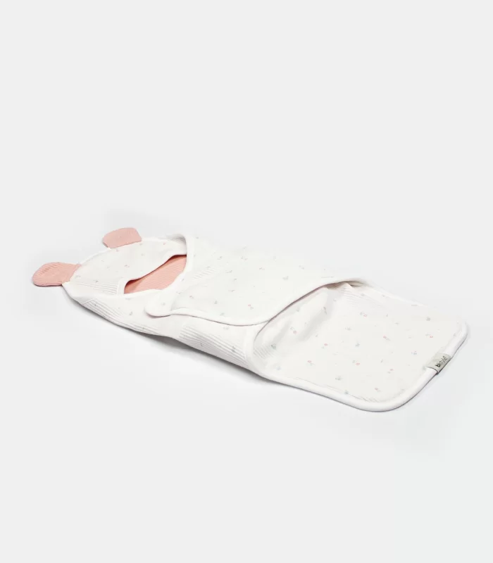 Bistyle Bloom White Organik Bel Destekli Kundak 75103 Ekru Gül Kurusu