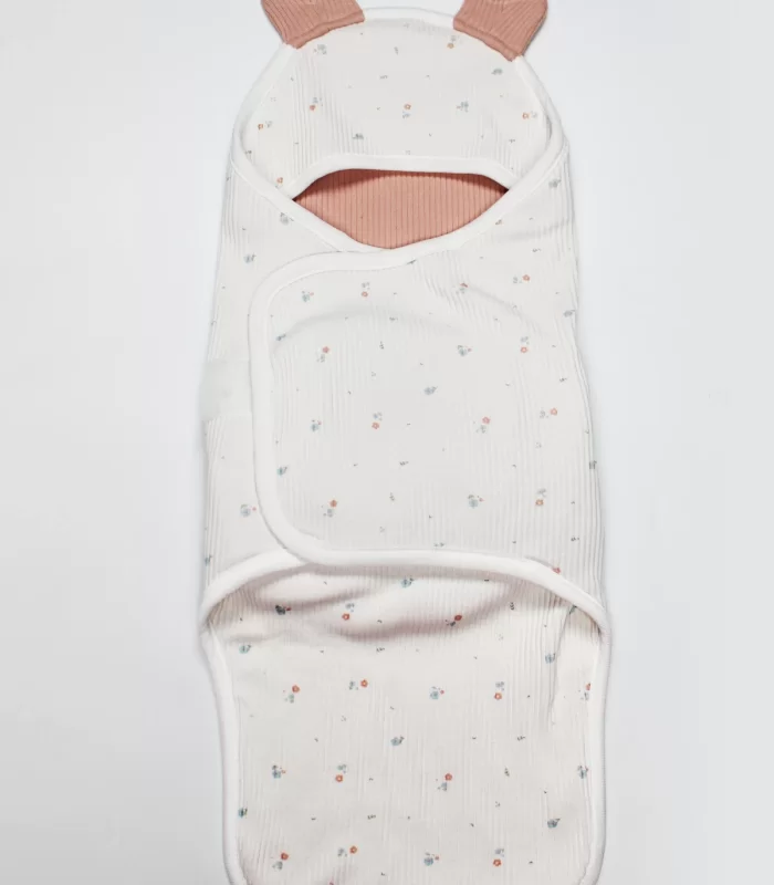 Bistyle Bloom White Organik Bel Destekli Kundak 75103 Ekru Gül Kurusu