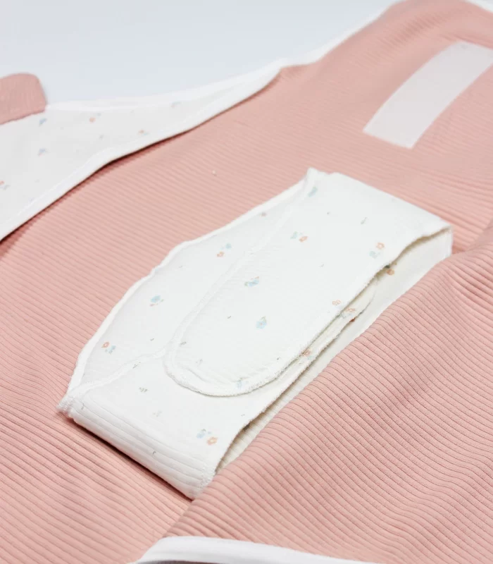 Bistyle Bloom White Organik Bel Destekli Kundak 75103 Ekru Gül Kurusu