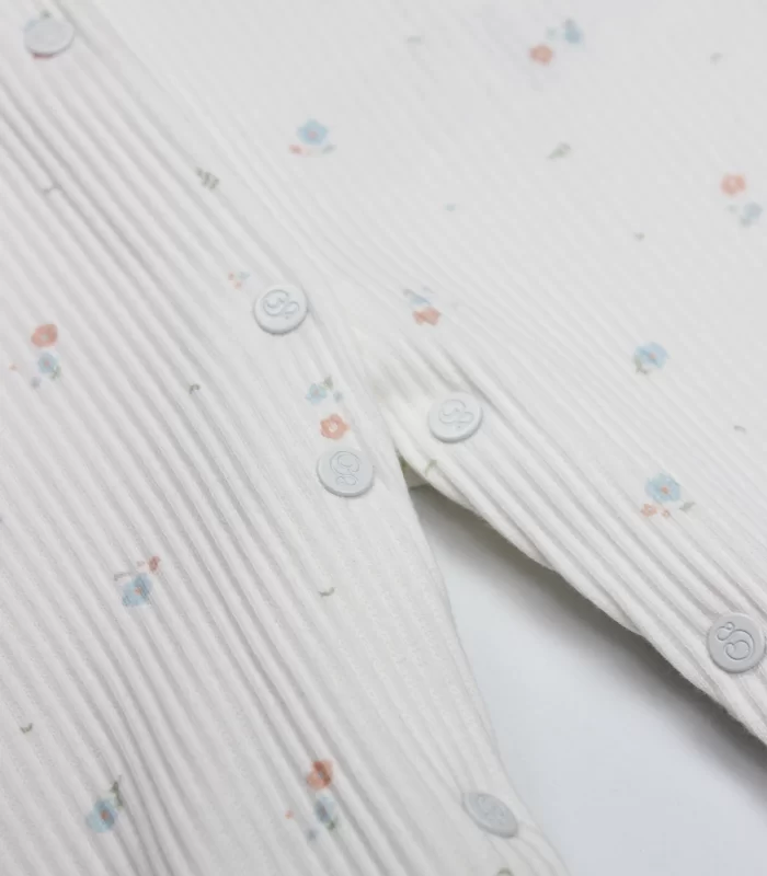Bistyle Bloom White Tulum 15113 Ekru Gül Kurusu