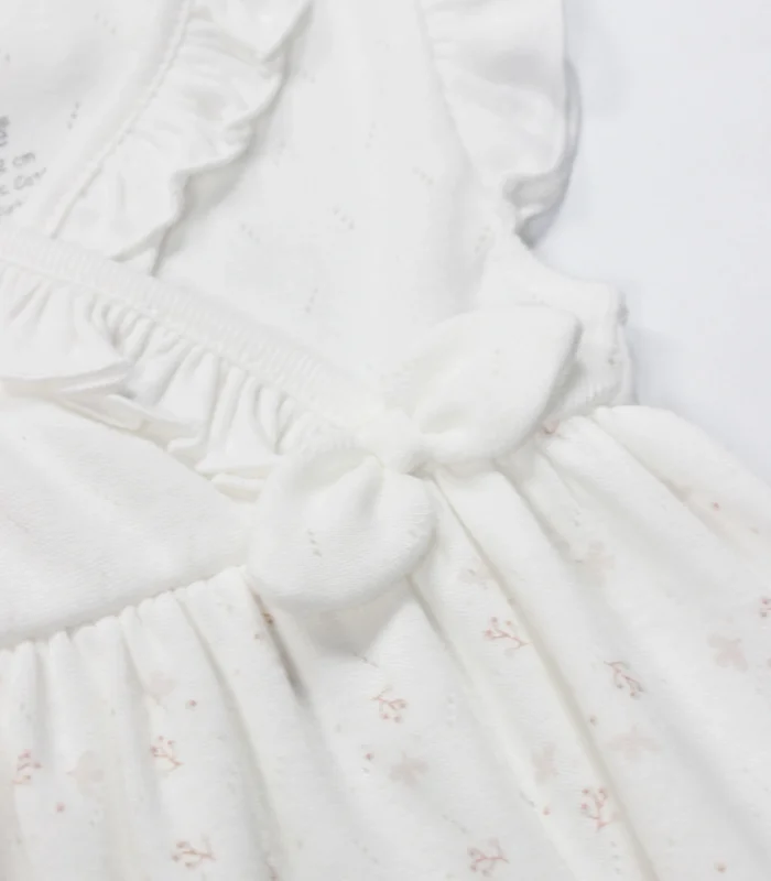 Bistyle Elbise Yarım Kol Morning Sun 21106 Ekru