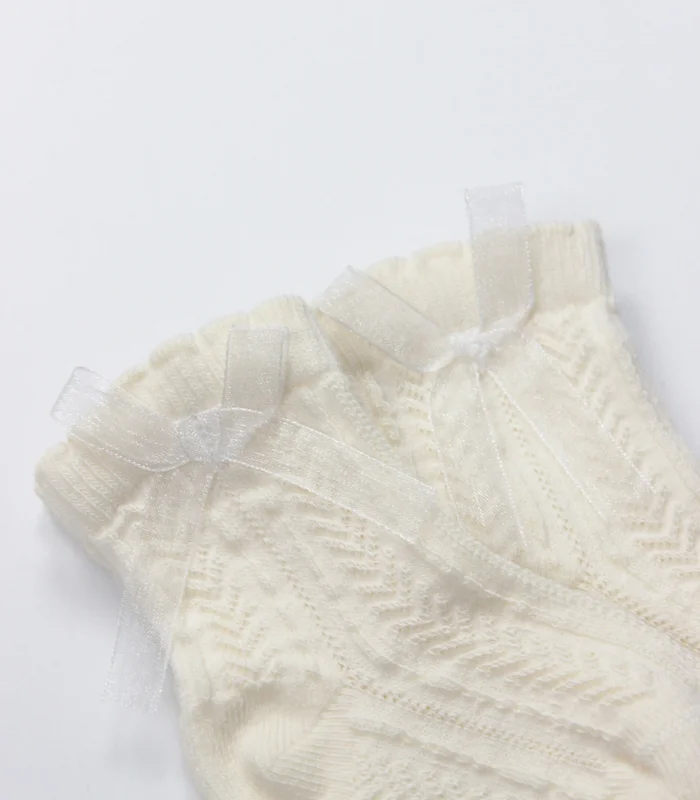 Bistyle Fiyonklu Penye Soket Çorap 2li 10150 Naturel