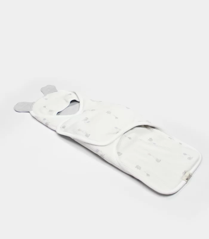 Bistyle Flying Elephant Organik Bel Destekli Kundak 75102 Ekru Gri