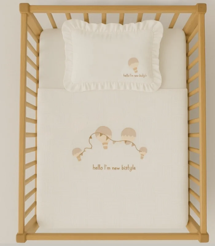 Bistyle Hello Style Baloons Pike Takımı 100x150 80116 Ekru