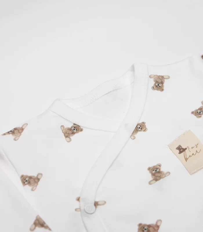Bistyle I Am So Bear 3lü Takım 13103 Bej-ekru