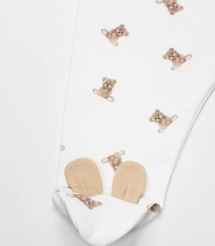 Bistyle I Am So Bear Patikli Tek Alt 16105 Bej Ekru