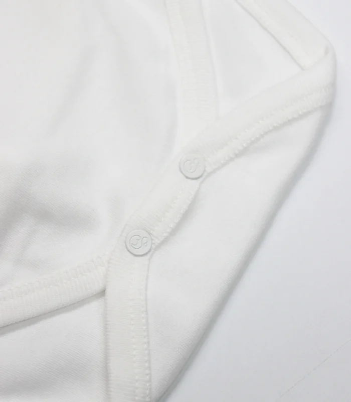 Bistyle Kruvaze Body Uzun Kol Love You Smile 17147 Ekru