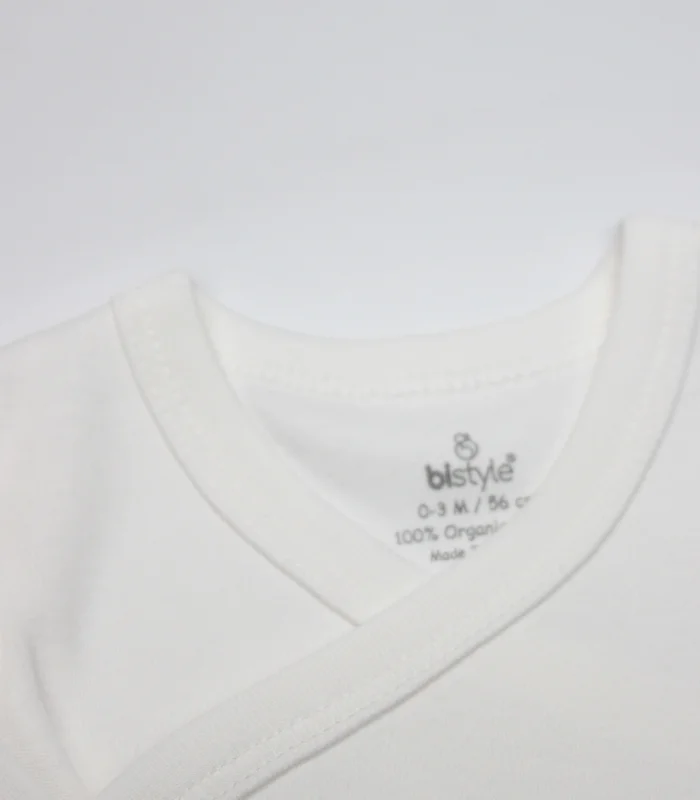 Bistyle Kruvaze Body Uzun Kol With You Family 17145 Bej