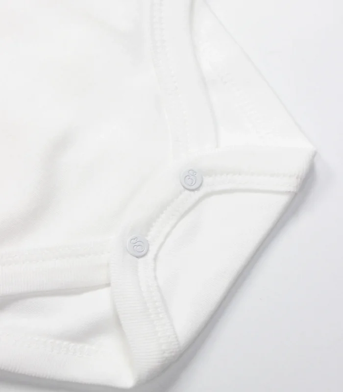 Bistyle Kruvaze Body Yarım Kol Little Boats 17152 Ekru