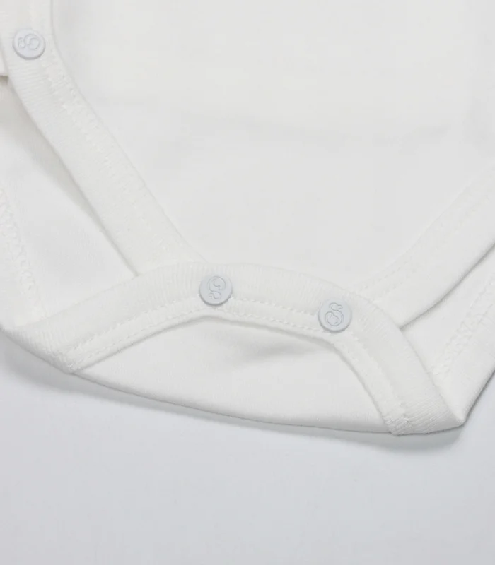 Bistyle Kruvaze Body Yarım Kol Love You Family 17144 Pudra