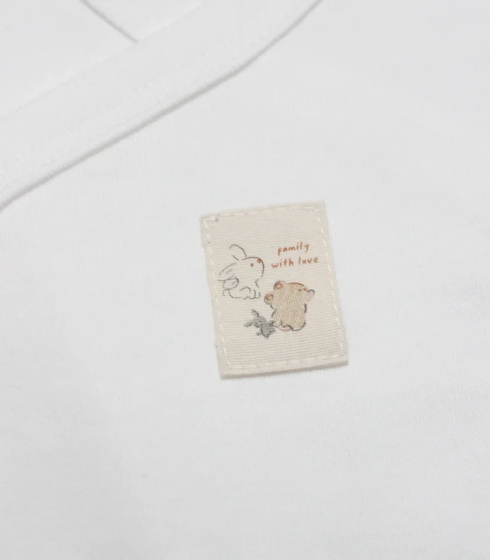 Bistyle Kruvaze Body Yarım Kol With You Family 17143 Bej