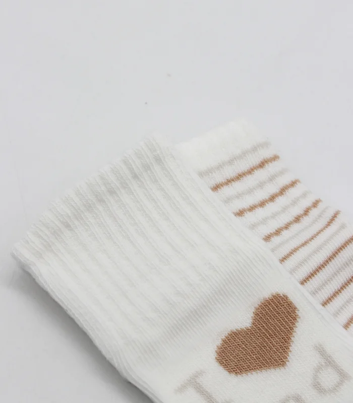 Bistyle Mom Dad Penye Kaymaz Soket Çorap 2li 10147 Çember Dad