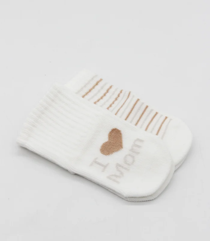 Bistyle Mom Dad Penye Kaymaz Soket Çorap 2li 10147 Çember Mom