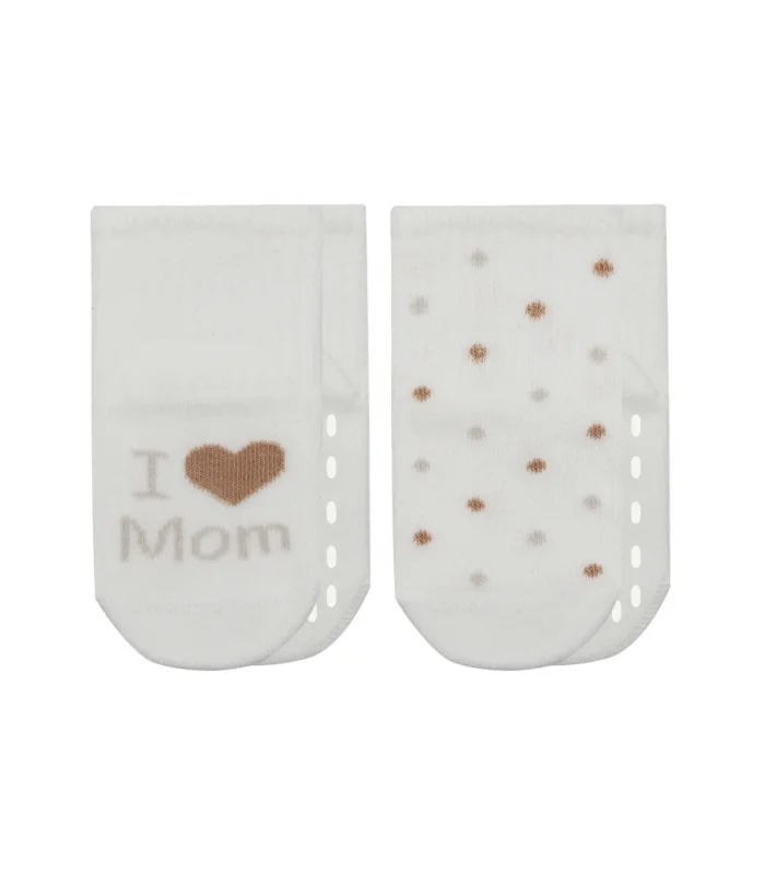 Bistyle Mom Dad Penye Kaymaz Soket Çorap 2li 10147 Puan Mom