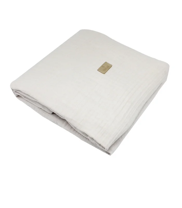 Bistyle Müslin Battaniye Diş Kaşiyicili Family Friends 70155 85x75cm Taş