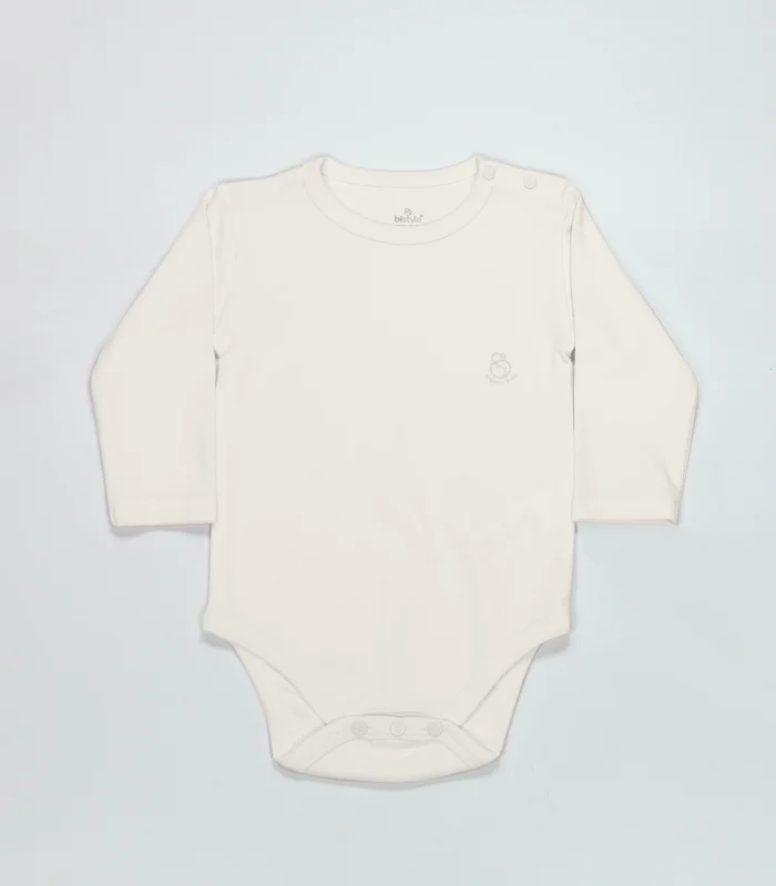 Bistyle Natural Basic Style Uzun Kol Body 17104 Ekru