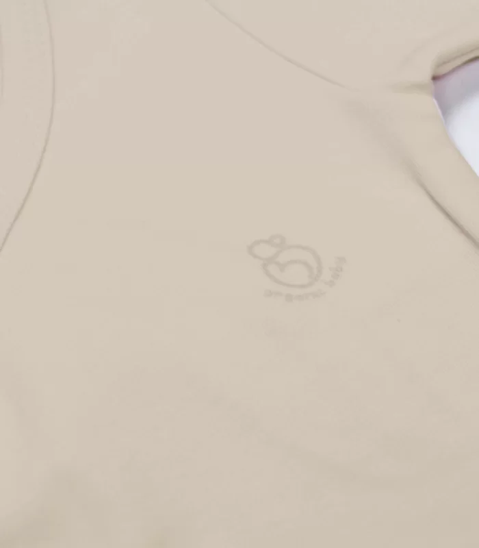 Bistyle Organik Natural Basic Style Kruvaze Uzun Kol Body Bs17102 Bej