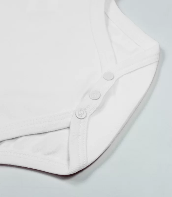 Bistyle Organik Natural Basic Style Yarım Kol Body Bs17103 Beyaz