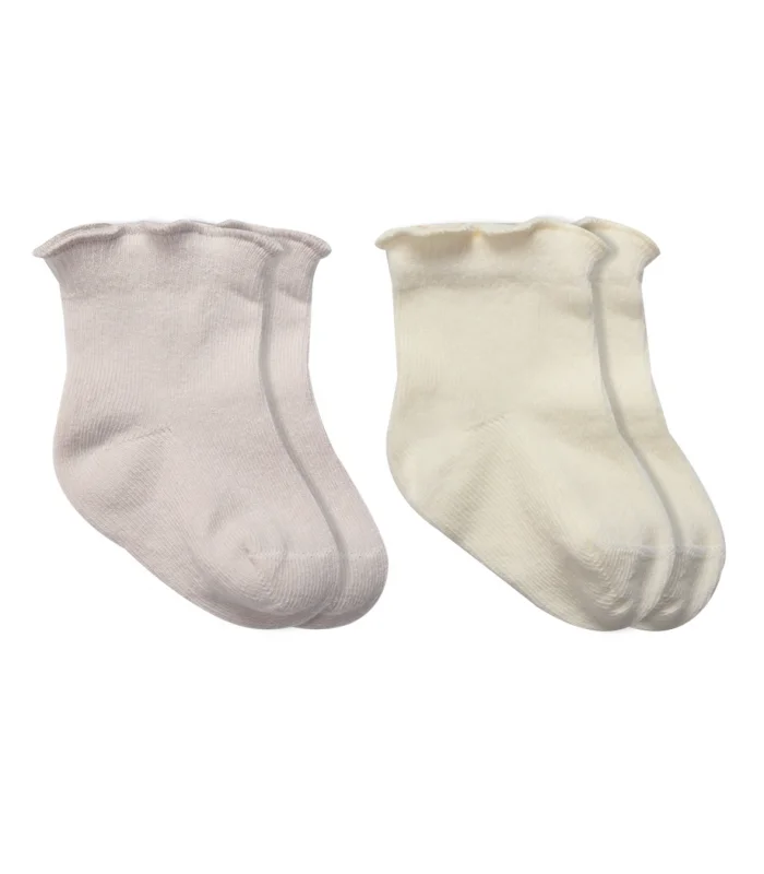 Bistyle Overlok Style Penye Soket Çorap 2li 10153 Taş