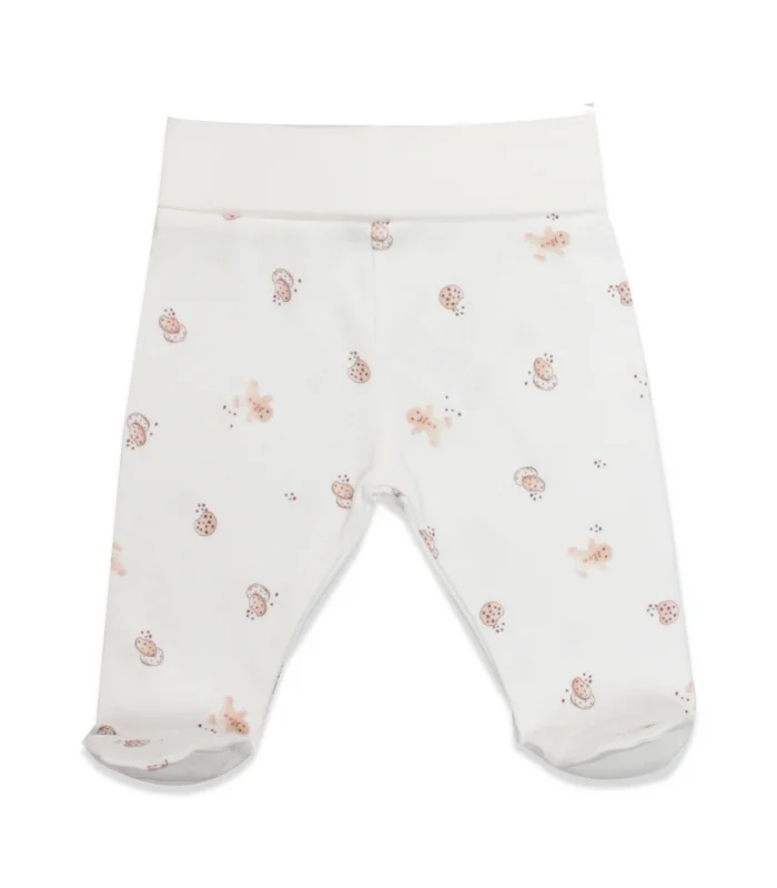 Bistyle Patikli Alt Cookies Make Happy 16144 Ekru