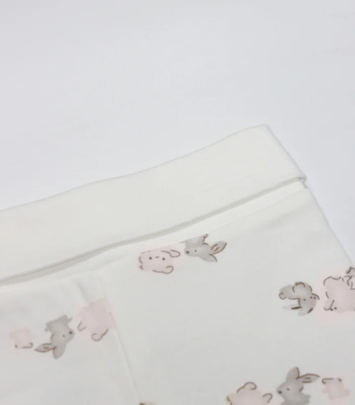 Bistyle Patikli Alt Love You Family 16150 Pudra