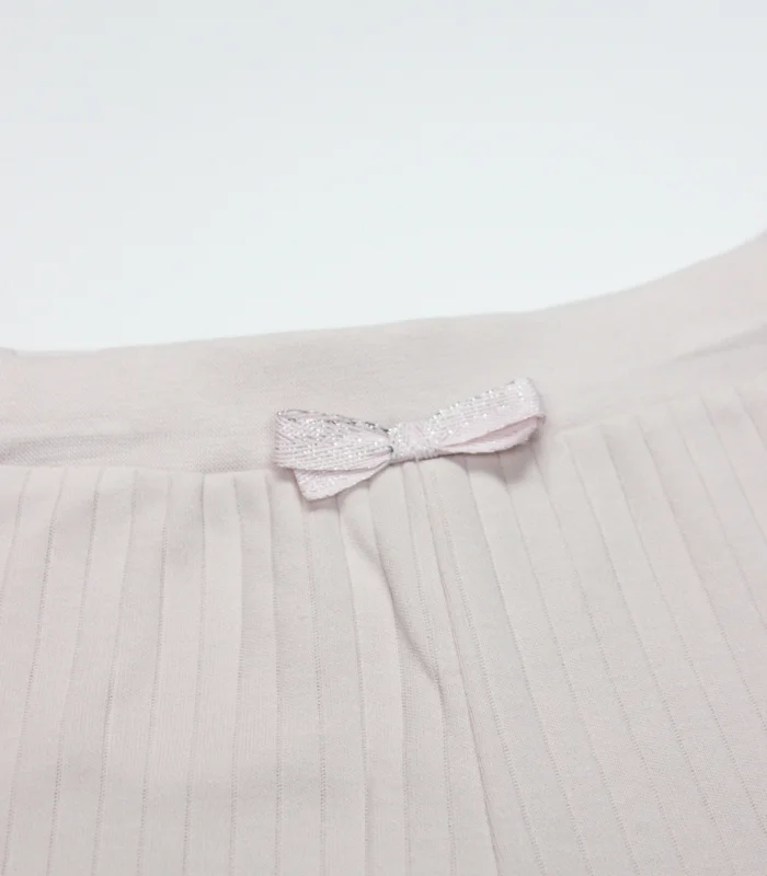 Bistyle Patiksiz Alt Love You Family 16151 Pudra