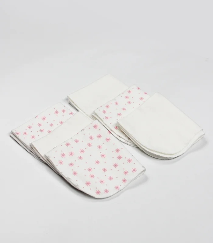 Bistyle Stars Kutulu 6lı Penye Mendil 20x20 90104 Pudra