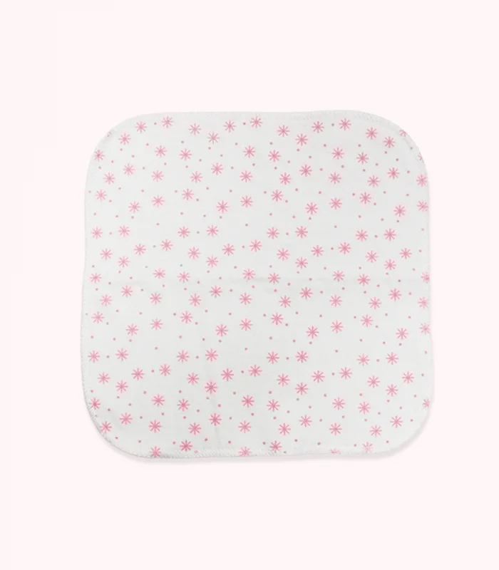 Bistyle Stars Kutulu 6lı Penye Mendil 20x20 90104 Pudra