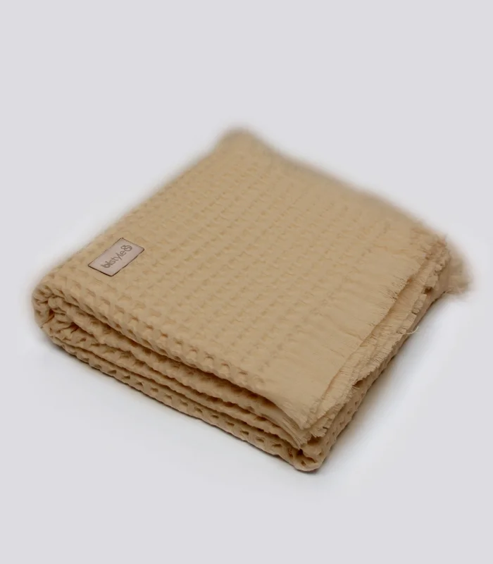 Bistyle Style Baby Pike Battaniye 110x110 70149 Bej